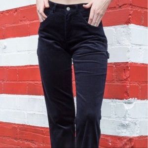 Navy Corduroy pants/jeans! Brandy melville